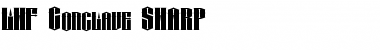 Download LHF Conclave Regular Font Title Preview