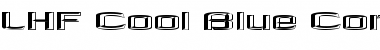Download LHF Cool Blue Convex Regular Font Title Preview