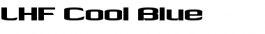 Download LHF Cool Blue Regular Font Title Preview