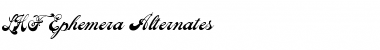 Download LHF Ephemera Regular Font Title Preview