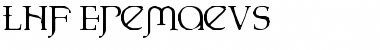 Download LHF Eremaeus Regular Font Title Preview