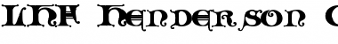 Download LHF Henderson Church Regular Font Title Preview