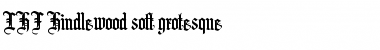 Download LHF Hindlewood soft grotesque Regular Font Title Preview