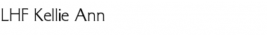 Download LHF Kellie Ann Roman Font Title Preview