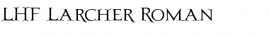 Download LHF Larcher Roman Regular Font Title Preview
