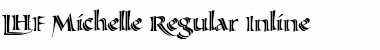 Download LHF Michelle Regular Inline Regular Font Title Preview