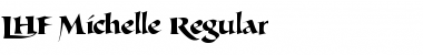 Download LHF Michelle Regular Regular Font Title Preview