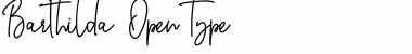 Download Barthilda Regular Font Title Preview