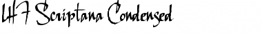 Download LHF Scriptana Regular Font Title Preview