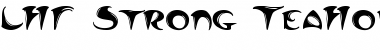Download LHF Strong TeaHouse Regular Font Title Preview