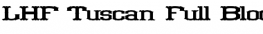 Download LHF Tuscan Full Block | ATK Regular Font Title Preview