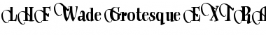Download LHF Wade Grotesque EXTRA SWASH Regular Font Title Preview