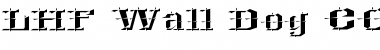 Download LHF Wall Dog CONVEX Regular Font Title Preview