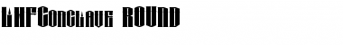 Download LHFConclave ROUND Font Title Preview