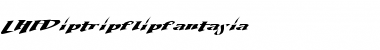 Download LHF Diptripflipfantasia Regular Font Title Preview