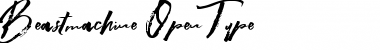 Download Beastmachine Regular Font Title Preview
