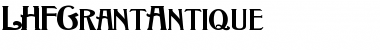 Download LHFGrantAntique Medium Font Title Preview