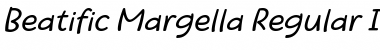 Download Beatific Margella Italic Font Title Preview