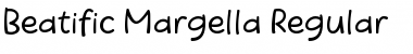 Download Beatific Margella Regular Font Title Preview