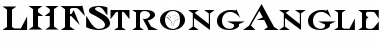 Download LHF Strong Angle Regula Font Title Preview
