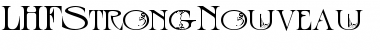 Download LHFStrongNouveau Regular Font Title Preview