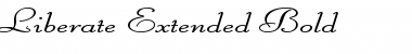 Download Liberate Extended Bold Font Title Preview