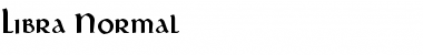 Download Libra Normal Font Title Preview