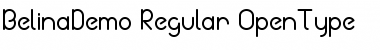 Download Belina Demo Regular Font Title Preview