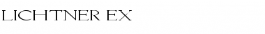 Download Lichtner Ex Regular Font Title Preview