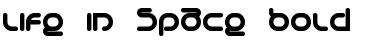 Download Life in Space Bold Font Title Preview