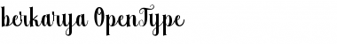 Download Berkarya Regular Font Title Preview