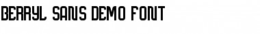 Download Berryl Sans DEMO font Regular Font Title Preview