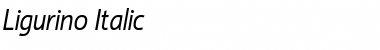 Download Ligurino Italic Font Title Preview