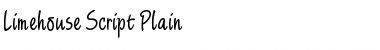 Download Limehouse Script Regular Font Title Preview
