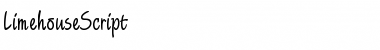 Download LimehouseScript Regular Font Title Preview