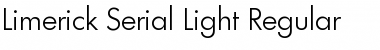Download Limerick-Serial-Light Regular Font Title Preview