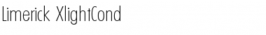 Download Limerick-XlightCond Regular Font Title Preview
