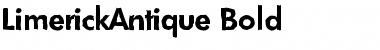 Download LimerickAntique Bold Font Title Preview