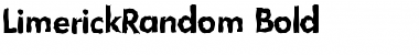 Download LimerickRandom Bold Font Title Preview