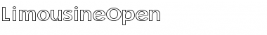 Download LimousineOpen Regular Font Title Preview