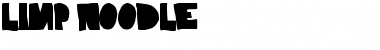 Download Limp Noodle Regular Font Title Preview