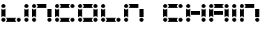 Download Lincoln Chain Regular Font Title Preview