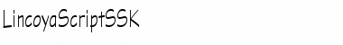 Download LincoyaScriptSSK Regular Font Title Preview