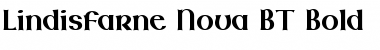 Download Lindisfarne Nova BT Bold Font Title Preview