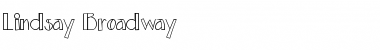 Download Lindsay Broadway Regular Font Title Preview