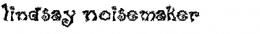 Download Lindsay Noisemaker Regular Font Title Preview
