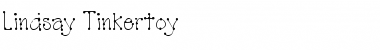 Download Lindsay Tinkertoy Regular Font Title Preview