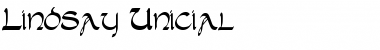 Download Lindsay Unicial Regular Font Title Preview
