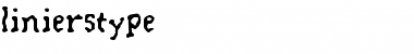 Download linierstype Regular Font Title Preview
