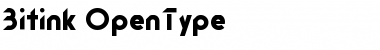 Download Bitink Regular Font Title Preview
